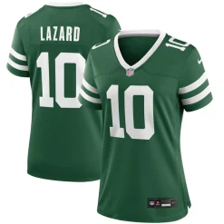 Women New York Jets Jerseys | Women^Women's Nike Allen Lazard Legacy Green Team Game Jersey