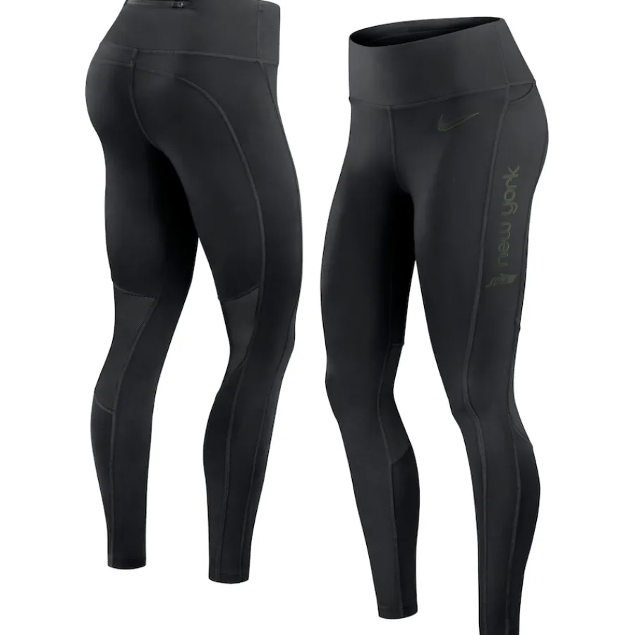 Women New York Jets Shorts & Pants^Women's Nike Black Performance Leggings