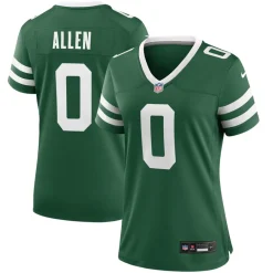 Women New York Jets Jerseys | Women^Women's Nike Braelon Allen Legacy Green Game Jersey