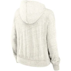 Women New York Jets Sweatshirts & Fleece | Women^Women's Nike Cream Gym Vintage Logo Pullover Hoodie