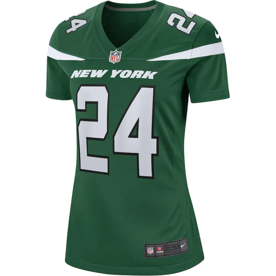Women New York Jets Jerseys | Women^Women's Nike Darrelle Revis Gotham Green Retired Player Game Jersey
