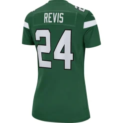 Women New York Jets Jerseys | Women^Women's Nike Darrelle Revis Gotham Green Retired Player Game Jersey