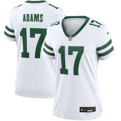 Women New York Jets Jerseys | Women^Women's Nike Davante Adams Legacy White Game Jersey