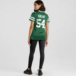 Women New York Jets Jerseys | Women^Women's Nike Javon Kinlaw Legacy Green Team Game Jersey