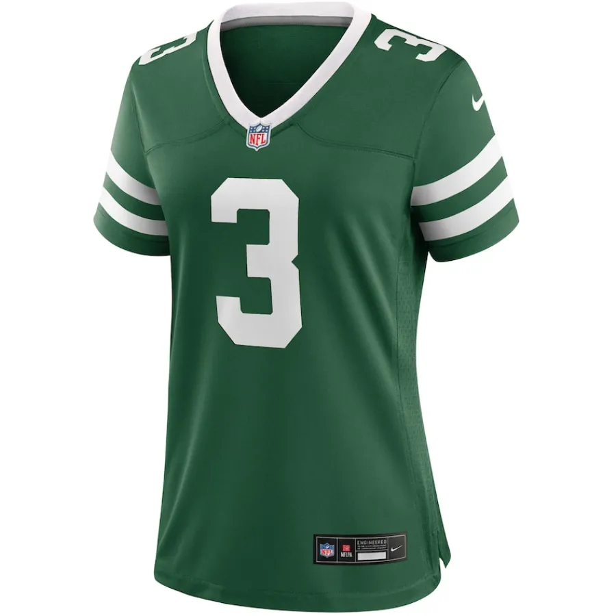 Women New York Jets Jerseys | Women^Women's Nike Jordan Travis Legacy Green Team Game Jersey