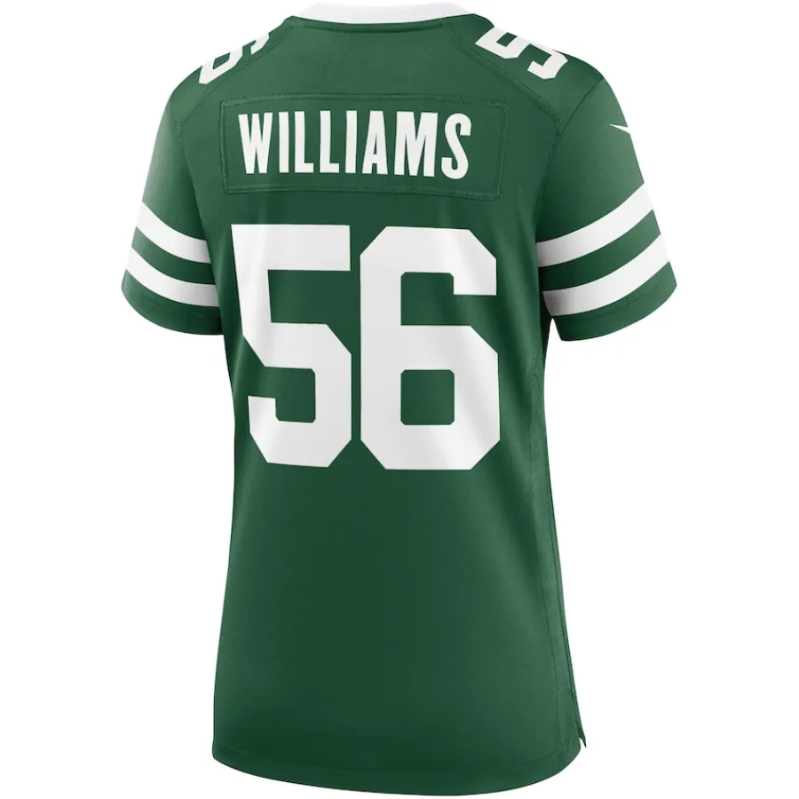 Women New York Jets Jerseys | Women^Women's Nike Quincy Williams Legacy Green Game Player Jersey