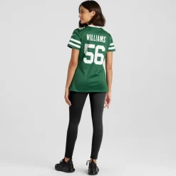 Women New York Jets Jerseys | Women^Women's Nike Quincy Williams Legacy Green Game Player Jersey