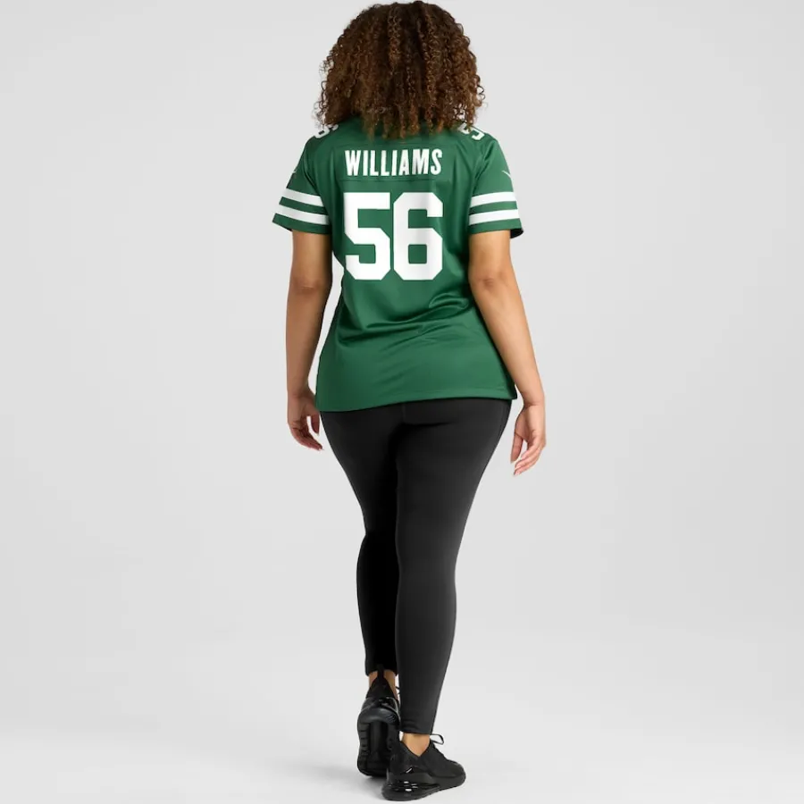 Women New York Jets Jerseys | Women^Women's Nike Quincy Williams Legacy Green Game Player Jersey