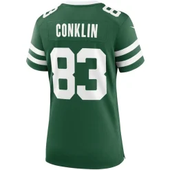 Women New York Jets Jerseys | Women^Women's Nike Tyler Conklin Legacy Green Team Game Jersey