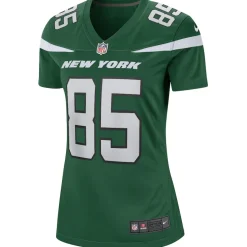 New York Jets Replica | Throwback^Women's Nike Wesley Walker Green Game Retired Player Jersey