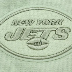 Women New York Jets Sweatshirts & Fleece | Women^Women's Pro Standard Light Green Neutral Pullover Sweatshirt