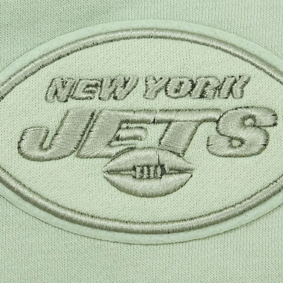 Women New York Jets Sweatshirts & Fleece | Women^Women's Pro Standard Light Green Neutral Pullover Sweatshirt