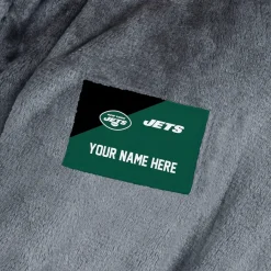 Women New York Jets Underwear & Sleepwear^Women's The Northwest Group Gray Snipe Personalized Robe