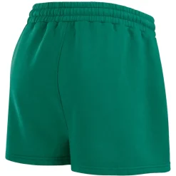 Women New York Jets Underwear & Sleepwear^Women's WEAR By Erin Andrews Green Washed Fleece Long Sleeve T-Shirt & Shorts Lounge Set