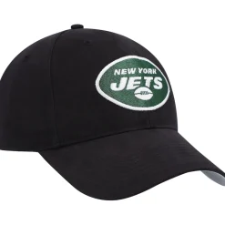 Kids New York Jets Hats | Kids^Youth '47 Black Secondary MVP Adjustable Hat