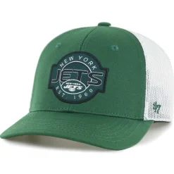 Kids New York Jets Hats | Kids^Youth '47 Green/White Scramble Adjustable Trucker Hat