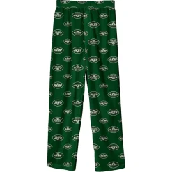 Kids New York Jets Underwear & Sleepwear^Youth Green Team Color Printed Pajama Pants
