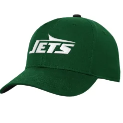 Kids New York Jets Hats | Kids^Youth Green Team Pre-Curved Adjustable Hat