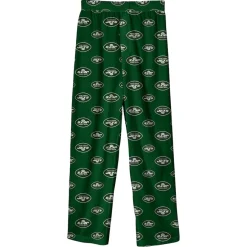 Kids New York Jets Underwear & Sleepwear^Youth Green Team Color Printed Pajama Pants