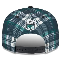Kids New York Jets Hats | Kids^Youth New Era Black 2024 Sideline Statement 9FIFTY Snapback Hat