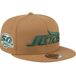 Kids New York Jets Hats | Kids^Youth New Era Brown Color Pack Side Patch 9FIFTY Snapback Hat