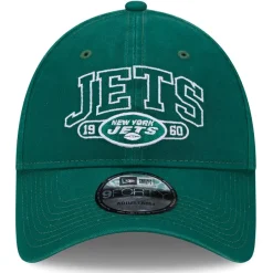 Kids New York Jets Hats | Kids^Youth New Era Green Outline 9FORTY Adjustable Hat