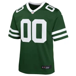 Kids New York Jets Jerseys | Kids^Youth Nike Legacy Green Custom Game Jersey