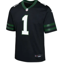 Kids New York Jets Jerseys | Kids^Youth Nike Ahmad Sauce Gardner Legacy Black Alternate Game Jersey
