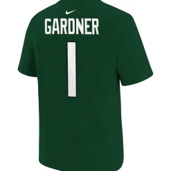 Kids New York Jets T-Shirts | Kids^Youth Nike Ahmad Sauce Gardner Green Player Name & Number T-Shirt