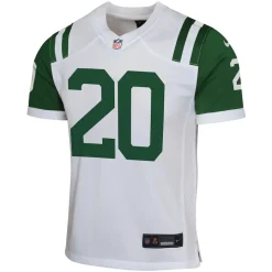 Kids New York Jets Jerseys | Kids^Youth Nike Breece Hall White Classic Alternate Game Jersey