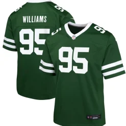 Kids New York Jets Jerseys | Kids^Youth Nike Quinnen Williams Legacy Green Game Jersey