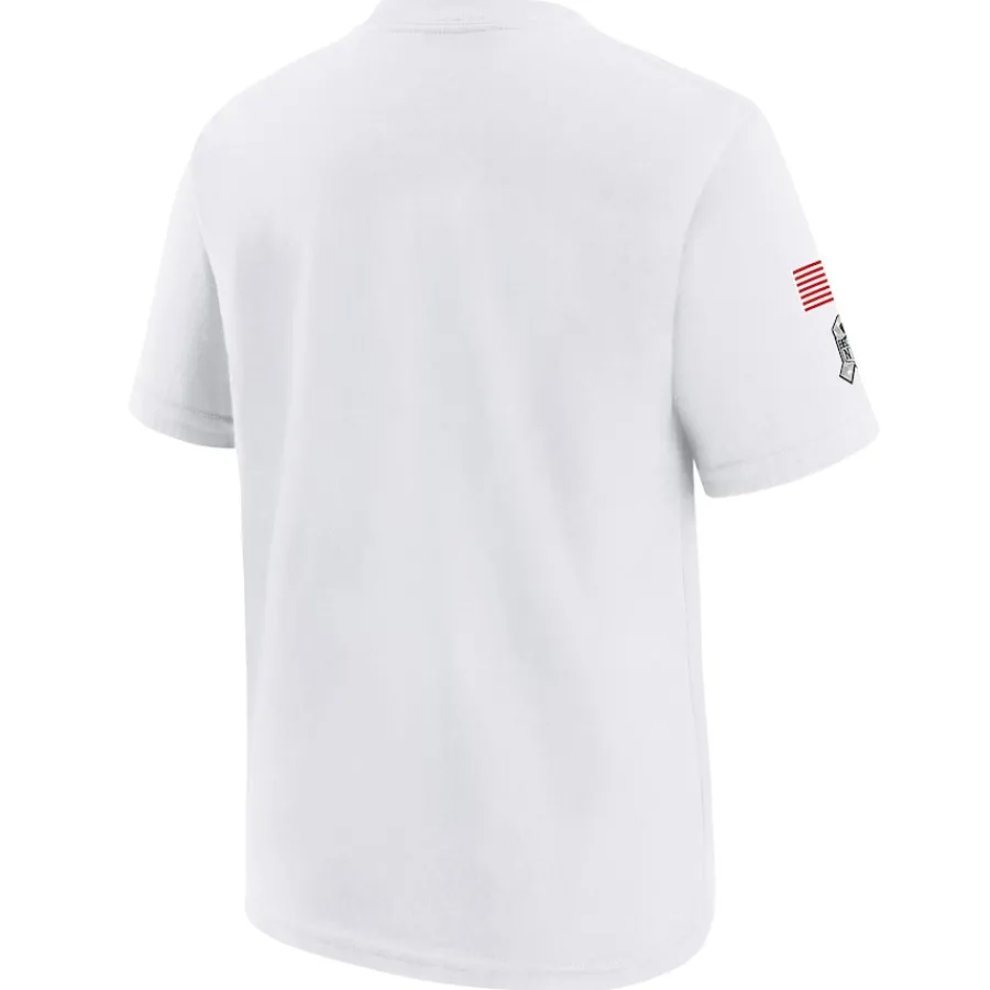 Kids New York Jets T-Shirts | Kids^Youth Nike White 2024 Salute To Service T-Shirt