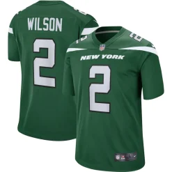 Kids New York Jets Jerseys | Kids^Youth Nike Zach Wilson Gotham Green Game Jersey