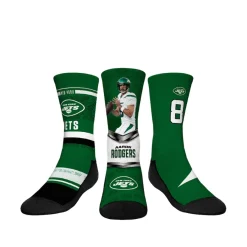 Kids New York Jets Shoes & Socks^Youth Rock Em Socks Aaron Rodgers 3-Pack Crew Sock Set