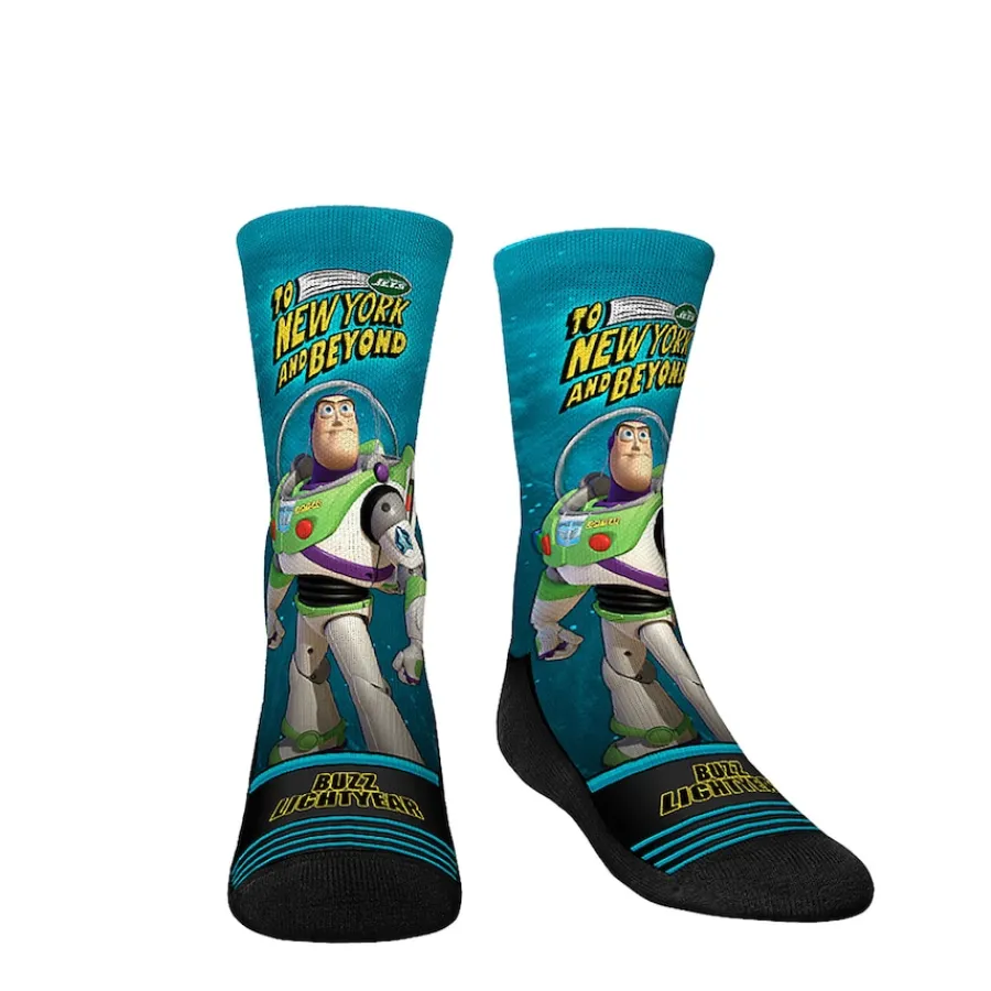 Kids New York Jets Shoes & Socks^Youth Rock Em Socks Toy Story 3-Pack Crew Socks